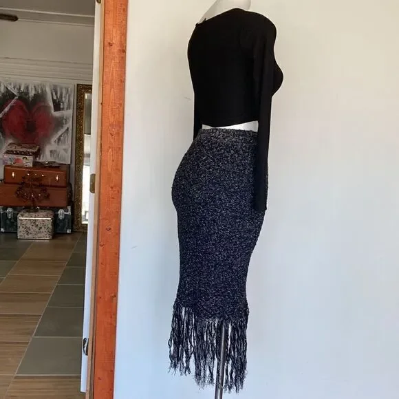 Jonathan simkhai fringe skirt  - Picture 9 of 15
